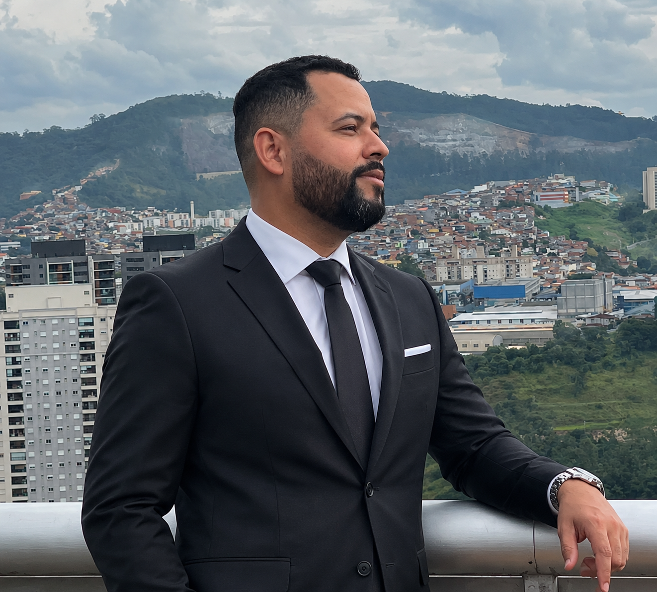 O apresentador